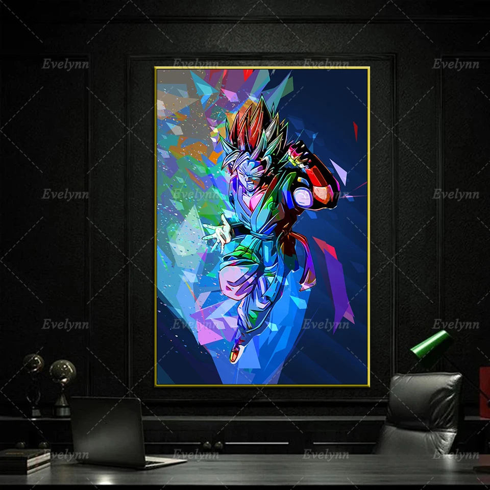 

Dragon Ball Goku Japan Anime Canvas Poster Nordic Home Bedroom Decor Prints Pictures Modern Living Room Cuadros Wall Painting