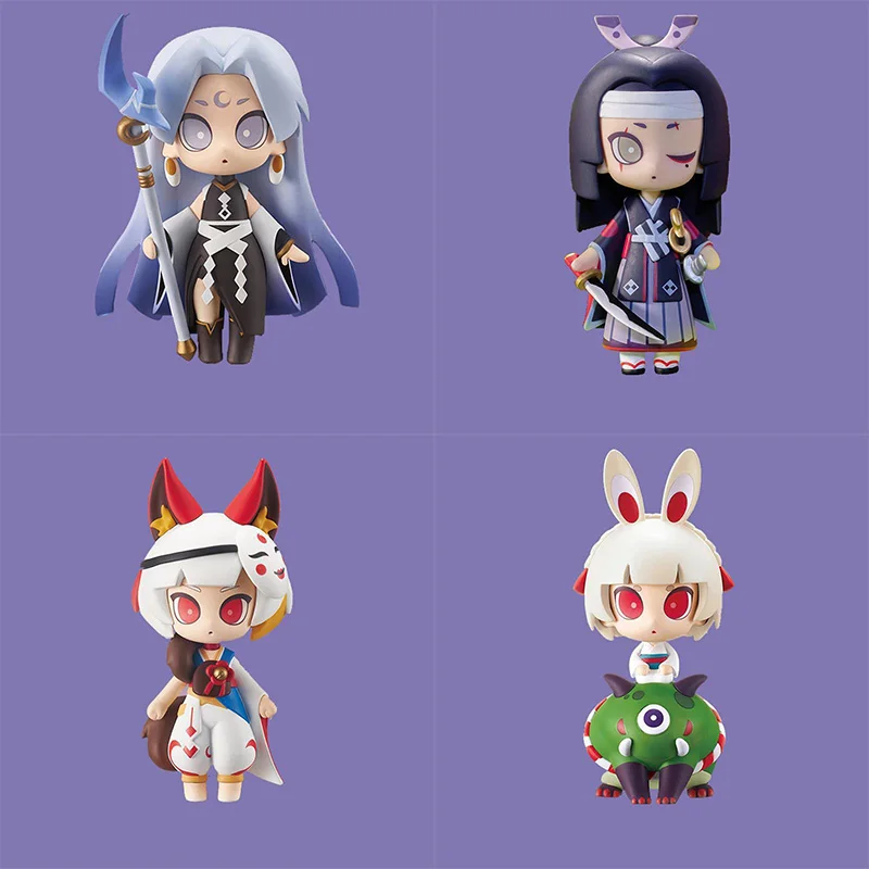 

Original Kawaii Anime Onmyoji 2nd Generation Game Blind Box Game Action Figure Toys Desktop Model Boyfriend Birthday Gift