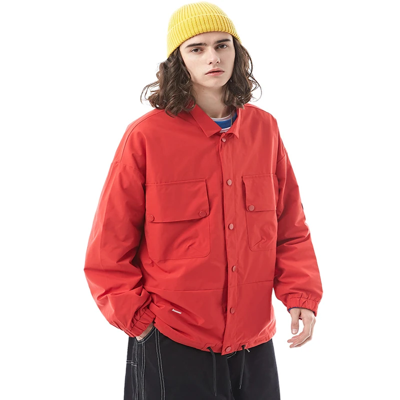 

2021 горячая Распродажа на пятке; Винтаж Женское пальто с твердым отложным воротником и Для мужчин's тонкие куртки модный Повседневное Курточ...