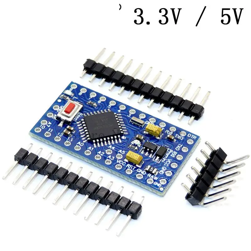 

Pro mini Atmega328P Pro Mini 328 Mini ATMEGA328 3,3 В 8 МГц 5 в 16 МГц для Arduino совместимый Nano CP2102 FT232RL