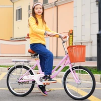 wolface 2024inch pink kids adult bike princess kids bicycles girls bike foot break commuter tool 2021 dropshipping
