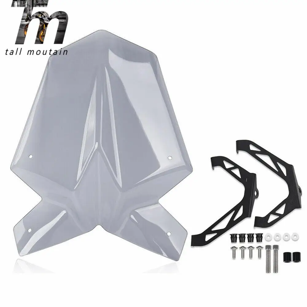 

Duke790 Windscreen Windshield Flyscreen Double Bubble Fly Screen Wind Deflectors Visor Protector For KTM Duke 790 2018 2019 2020