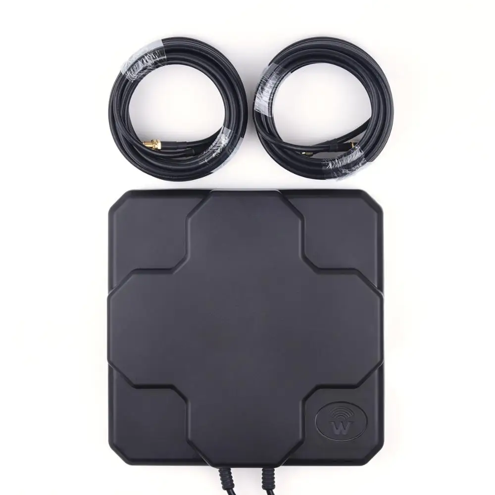 FR&RU Warehouse 18dBi Outdoor 4G LTE Antenna High Gain 698-2690MHz Antenne Dual SMA Male For Router Signal Repeater Amplifier