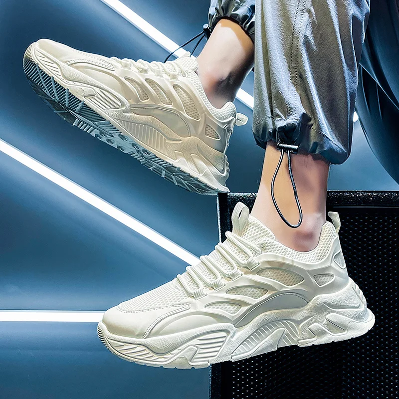 

Men Running Shoes Spring Mesh Sneakers Cushioning Outdoor Men Sport Shoes Jogging Athletic Shoes Male Trainer Zapatillas Hombre