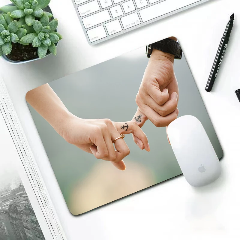 

handshake Small Gaming Mouse Pad Washing250X290mm Mousepad Gamer Computer Desk Mat Pad Gamer Mouse Mat for PC