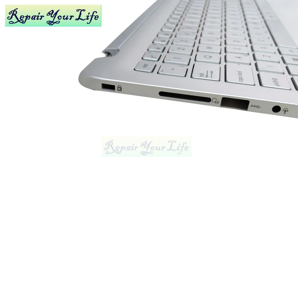 

GB UK Laptop Keyboards with Backlight Topcase Palmrest Backlit Keyboard for Asus ZenBook Q504 Q504U UX560 UX560U 90nb0bz2-r31uk2