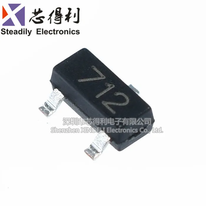 10 шт./Лот Новые модели Sm712.tct SMD SOT23 молния защита и диод An-Stac Protecon