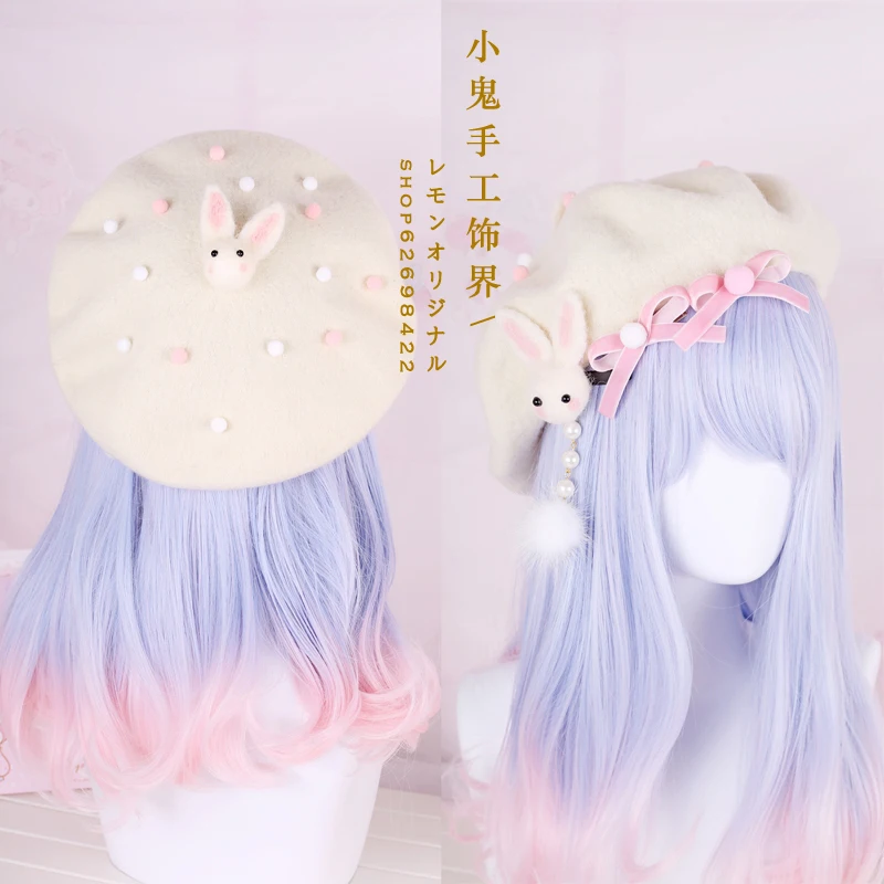 Мягкая шляпа с печеньем для родственников художника кроликом новинка на весну и