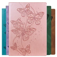 emboss butterfly leather flip for lenovo tab p11 11 j606f 2020 case wallet tablet coque for lenovo tab p11 j606f case film