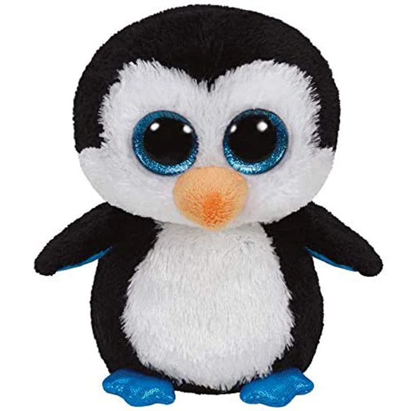 

Ty Waddle The Black Penguin Plush Animal Toys Stuffed Doll Gift Medium Size 25cm