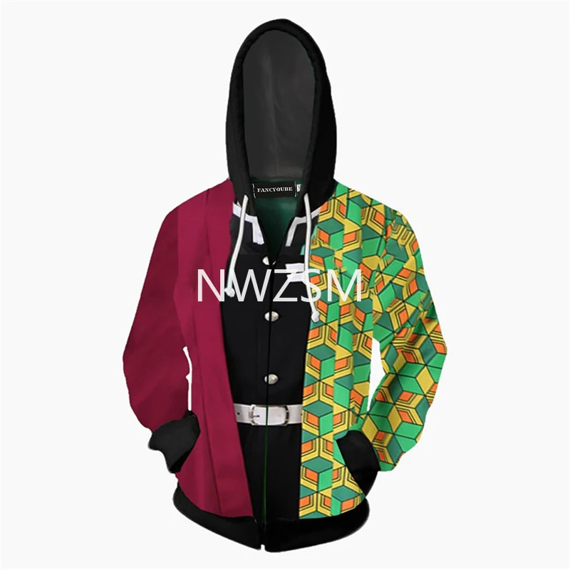 Костюм с капюшоном для косплея одежда вечеринки на Хэллоуин рассекающий демонов