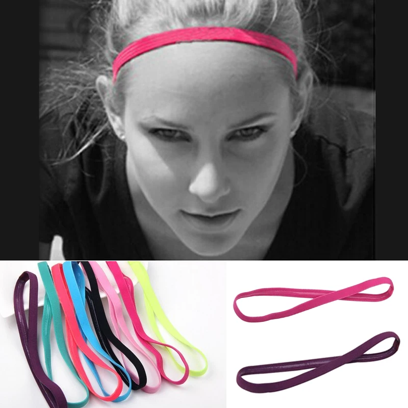 

1pcs Head Band Head Wrap Ponytail Holder Elastic Solid Color Hair Rope Band SER88