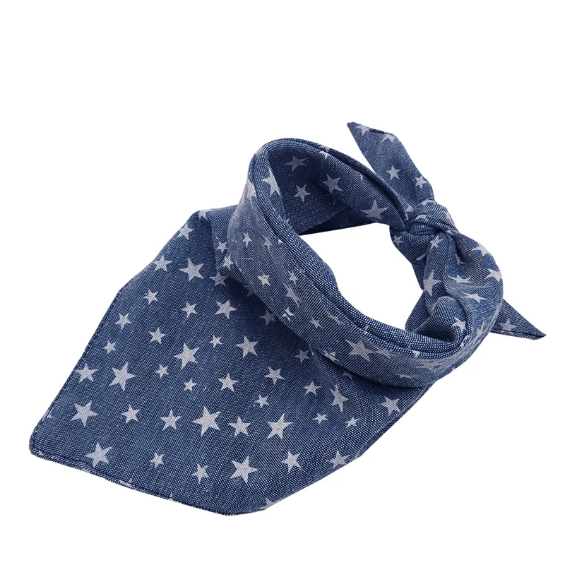 

Dog Triangular Bandage Pet Cotton Bib Drool Bibs Double-sided Small Large Scarf Washable Cozy Puppy Kerchief New Dog Accessories