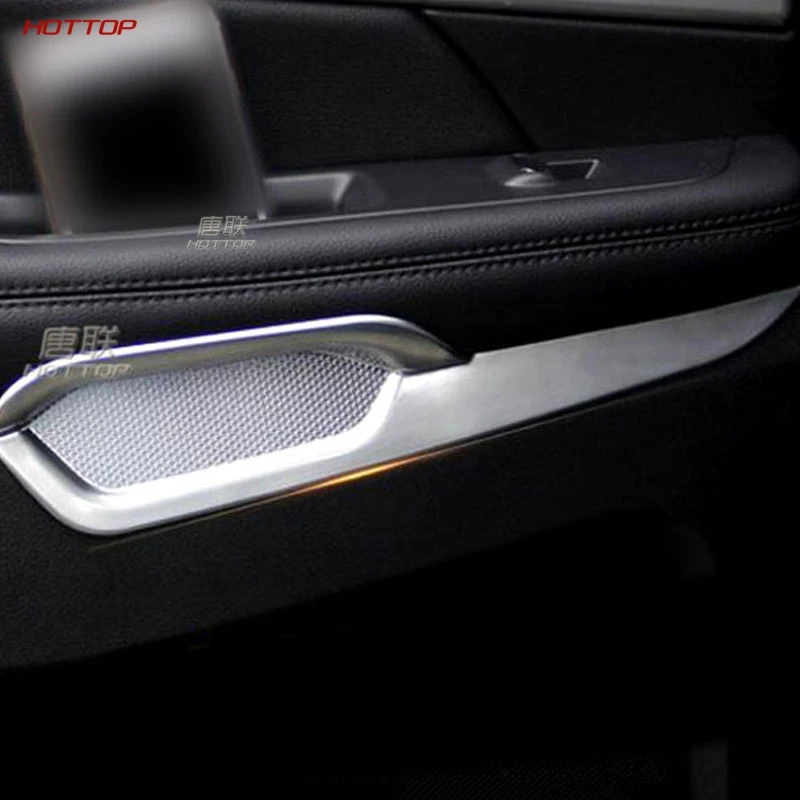 Для Ford Explorer 2016 ABS Chrome внутренняя Боковая дверь подлокотник полоса/коробка для