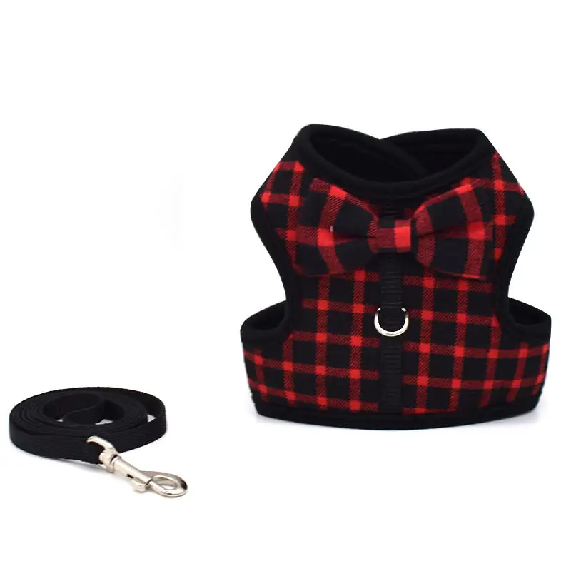 Симпатичный галстук бабочка дышащий нагрудный ремень Тяговая веревка полосатый