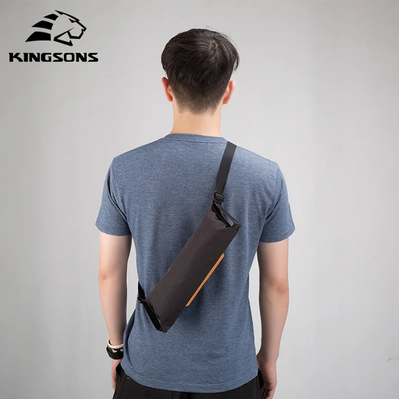 

Kingsons New Male Anti-theft Bagpack Men Sling One Shoulder Bag Boy Waterproof Travel Small Chest Bag Slim Mini Crossbody Bag 가방