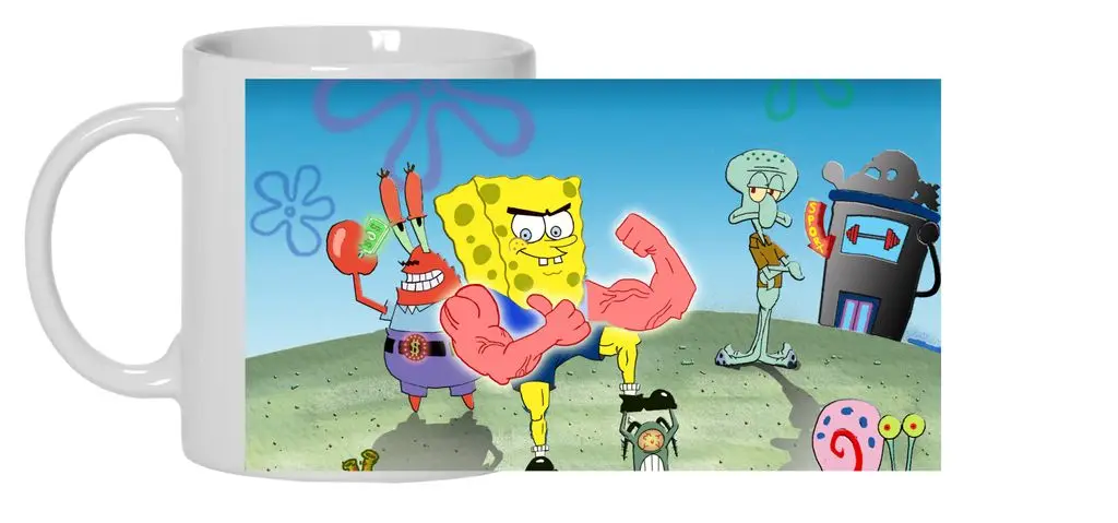 Кружка Губка Боб Квадратные Штаны № 5 | Дом и сад