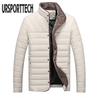 ursporttech winter jacket men warm parkas 2020 casual stand collar mens coat single breasted thick outerwear men clothing 5xl