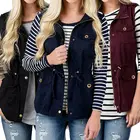 Женский свитер-карго оливкового цвета с карманами