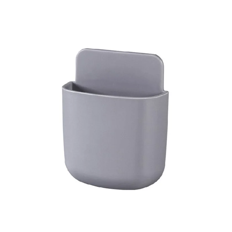 

3PC Wall Mounted Storage Box Remote Control Storage Organizer Case For Air Conditioner TV Mobile Phone Plug Holder Stand Rack