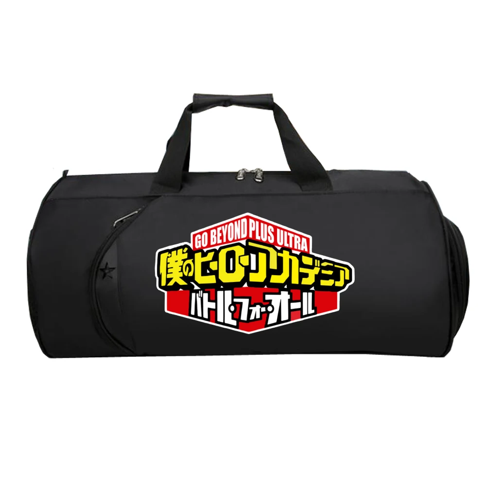 

Men women Travel Luggage Bags Large teenagers Capacity Duffle Bags Hand Luggage Handbag for My Hero One's Justice