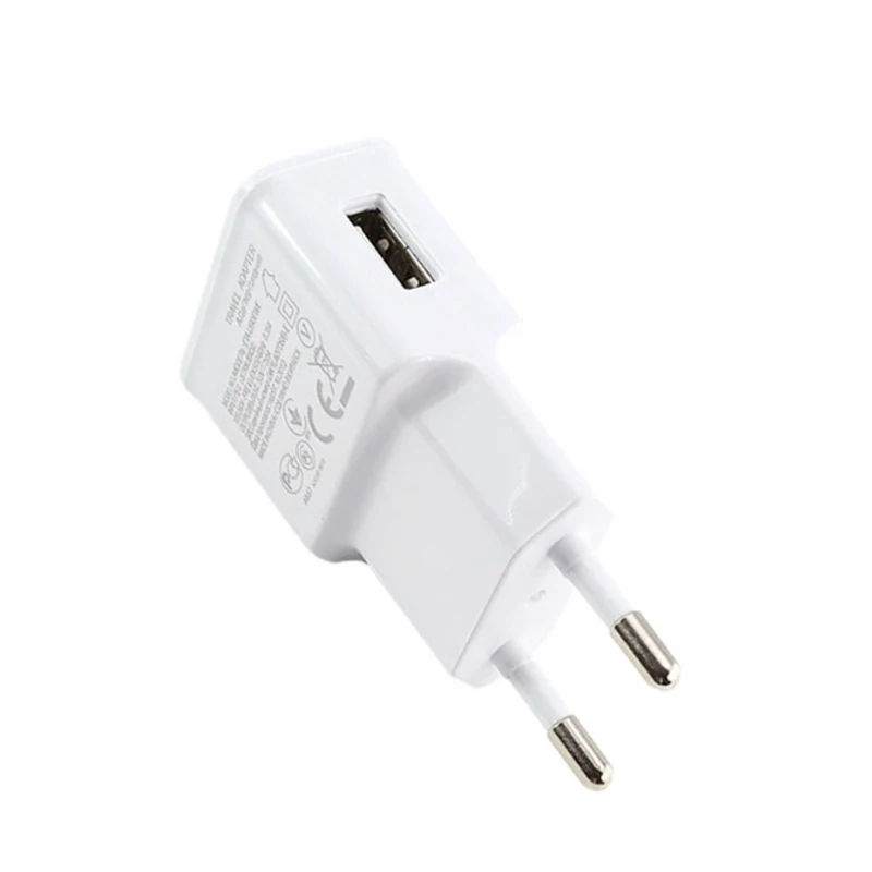 Зарядное устройство USB 5 В 2 А умное зарядное дорожное настенное адаптер с
