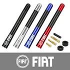 Автомобильная антенна 12 см из углеродного волокна для Fiat 500 Punto Panda Stilo Ducato Doblo Albea Sedici 124Spider Uno Mobi, автомобильные аксессуары