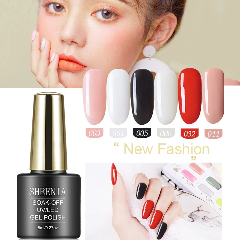 

Gel Polish Primer Gel Varnish Soak Off UV LED Gel Nail Polish Base Coat No Wipe Top Color Gel Polish Glitter Hybrid Manicure