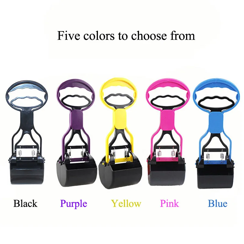 Портативный складной с длинной ручкой собачий уборщик туалета мусорный щенок