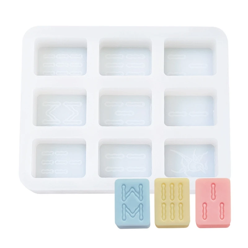 Креативные формы для литья из эпоксидной смолы в виде Маджонга силиконовые