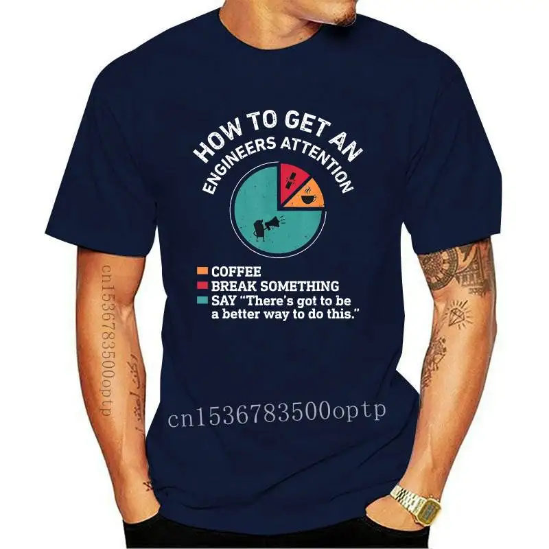 

New How To Get An Engineers Attention Funny Engineer Engineering T-Shirt