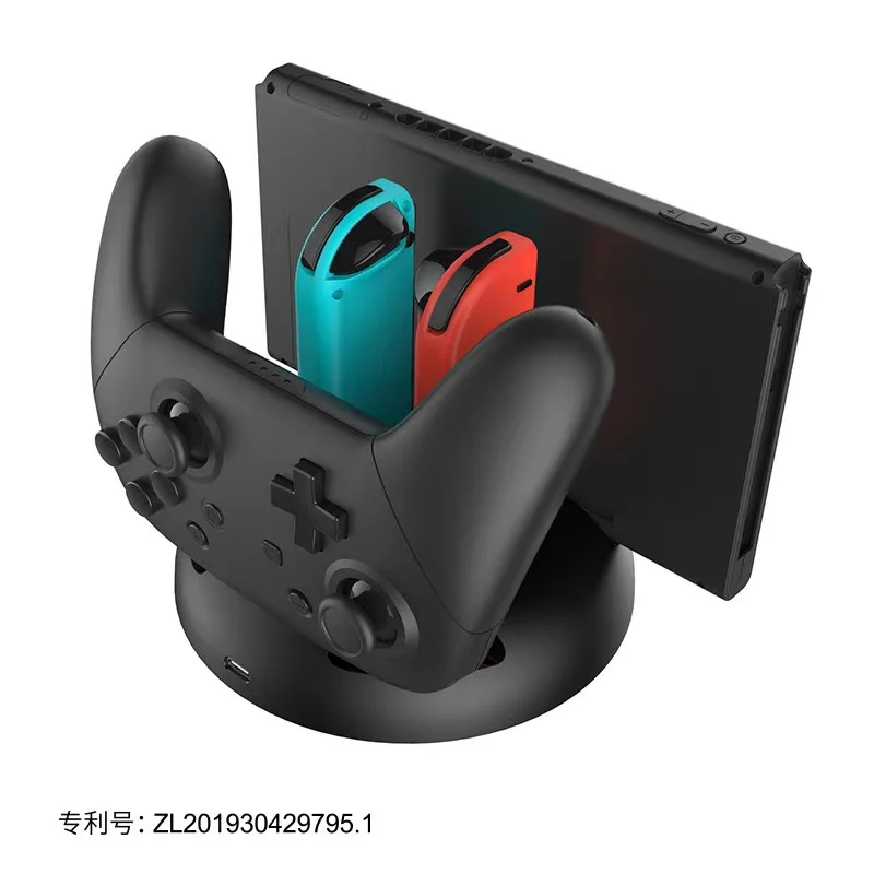 Зарядная док-станция для контроллера Nintendo Switch зарядная Nintendos Swicth Joycon NS Pro и Lite