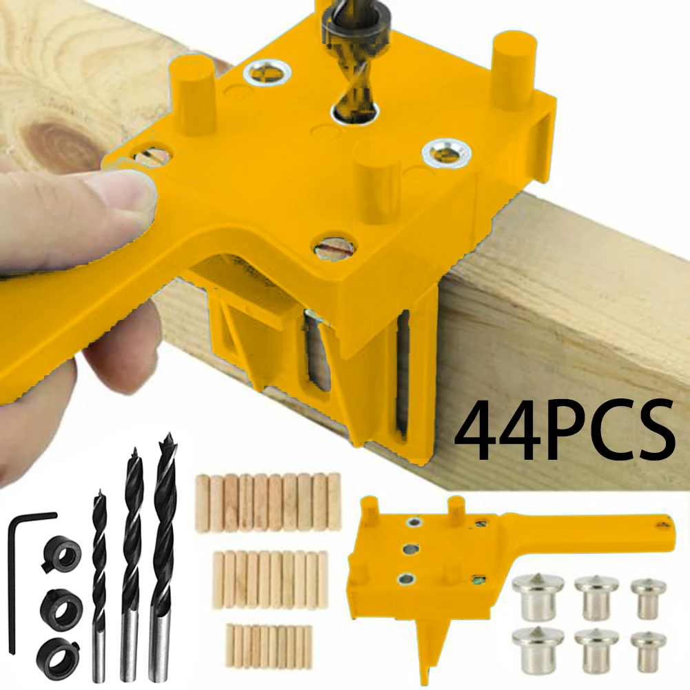 

Angle Hole Jig Locator 41Pcs Hole Jig Woodworking Oblique Drill Useful