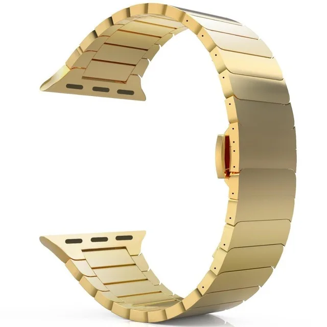 4 Ремешок для apple watch 44 мм 40 мм apple watch 5 4 3 2 1 Iwatch 42 мм 38 мм браслет из нержавеющей стали ремешок для часов - Цвет ремешка: 4