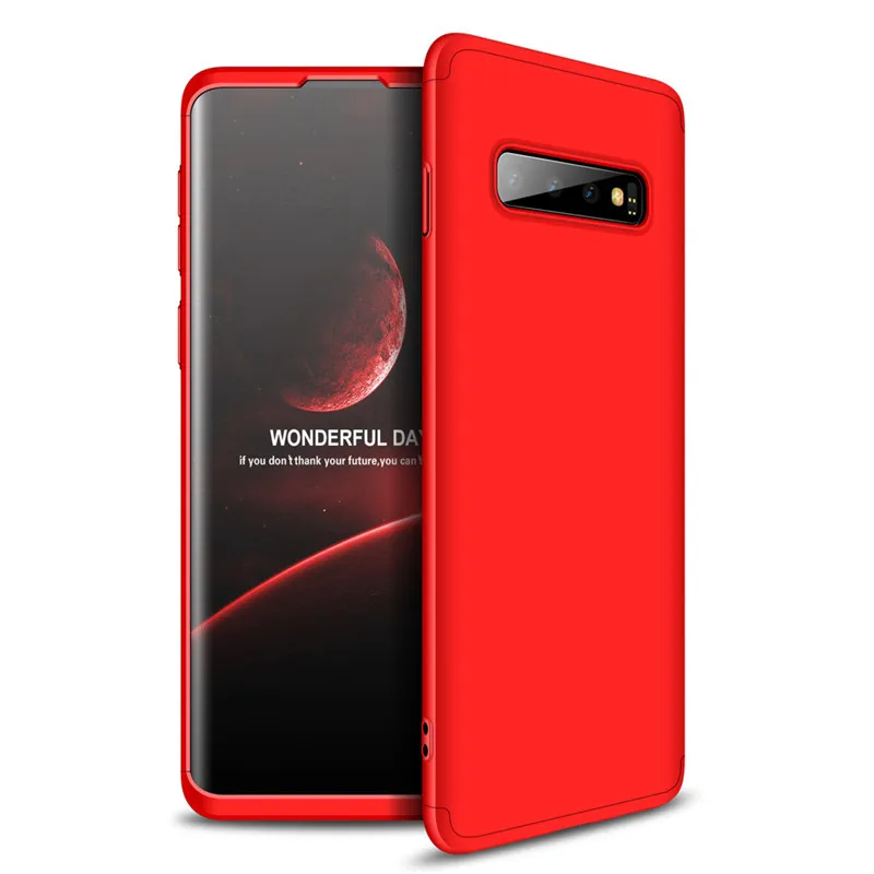 360 полный защитный чехол для телефона samsung Note 10 Pro матовый ПК противоударный чехол для samsung Galaxy S9 S10 Plus A70 M30 чехол s