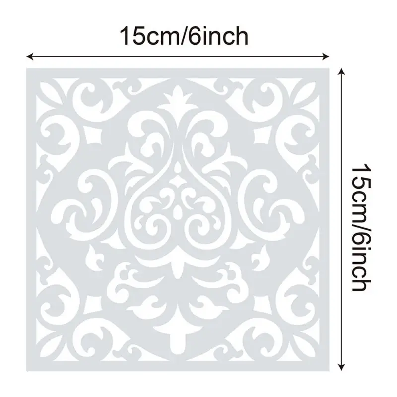 24 шт трафареты для картин пола настенная плитка ткань дровяное искусство и