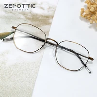zenottic round thin light circle metal glasses frame men women prescription optical eyeglasses brand designer fashion spectacles
