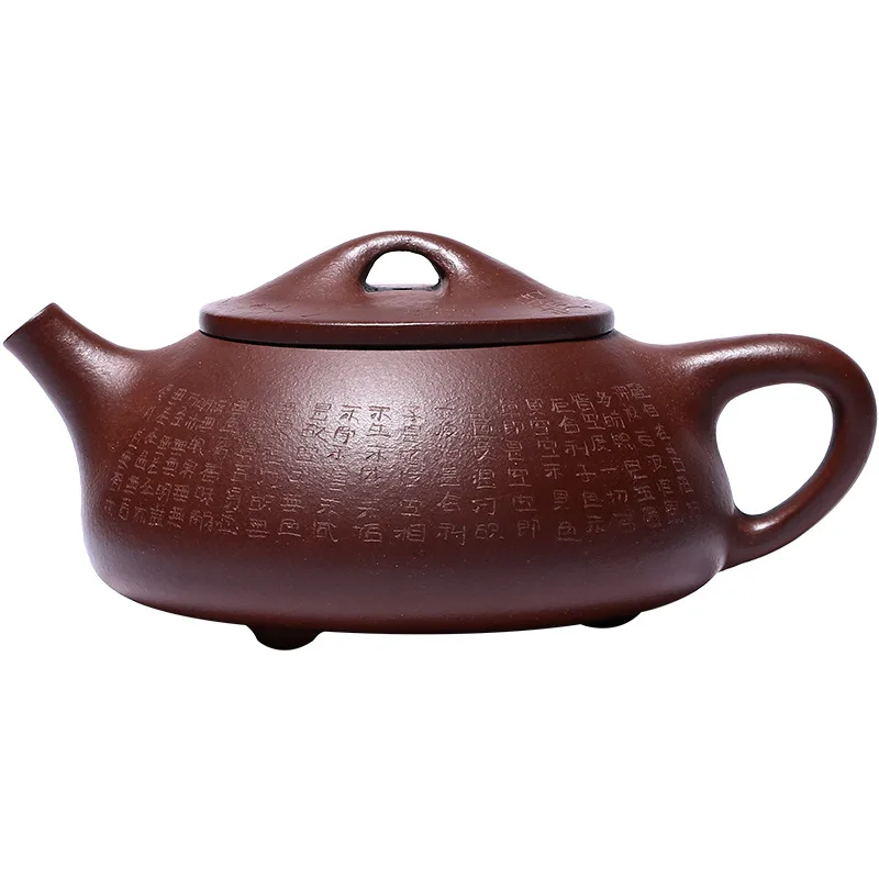 

Yixing mine purple clay heart Jingzhou Shipiao purple clay teapot