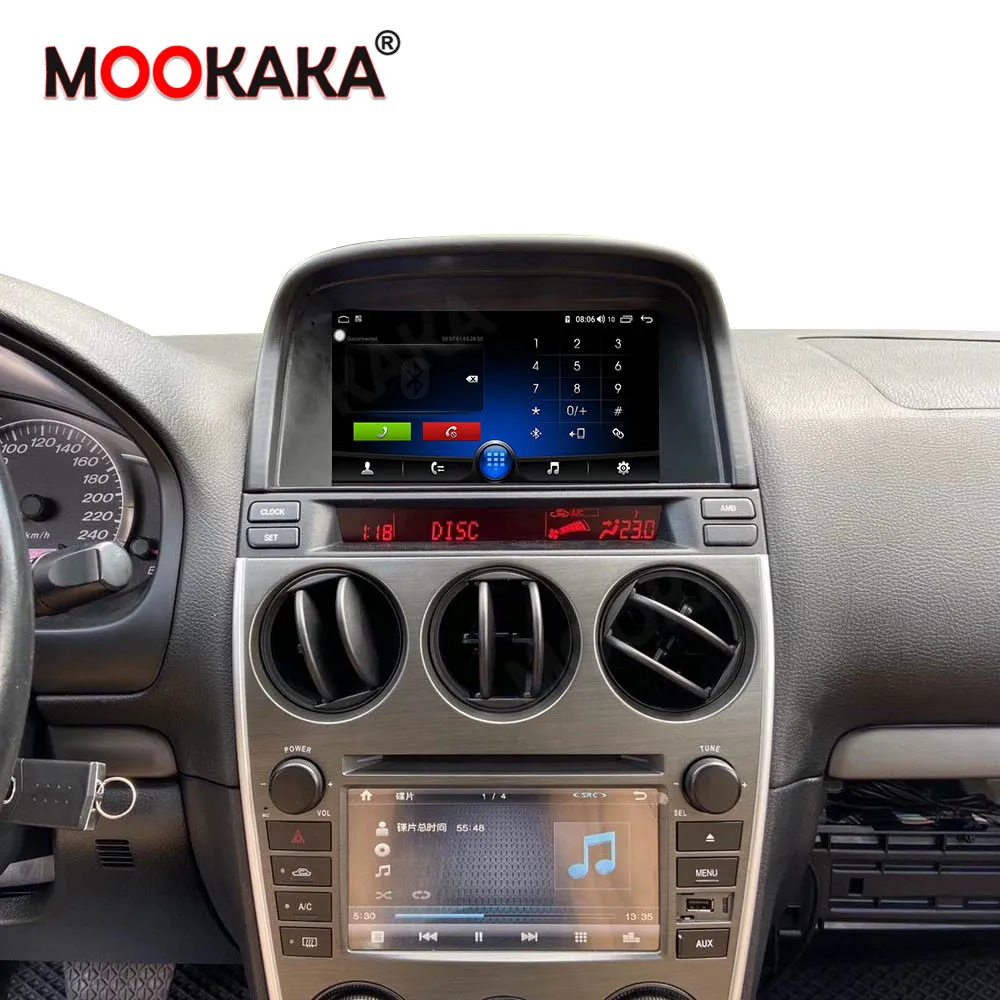 

Автомобильный мультимедийный плеер, Android 10,0, 6G + 128G, Carplay, DSP, для Mazda 3 2003-2009, GPS-навигация, аудио, радио, экран, головное устройство, стерео