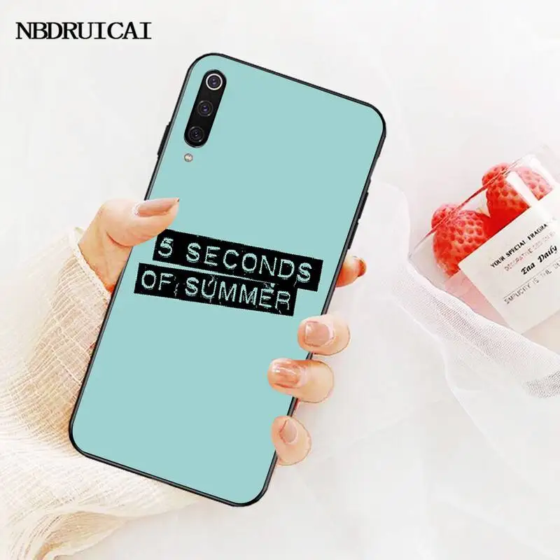 Мягкий чехол для телефона PENGHUWAN 5SOS 5 секунд на лето Redmi Note 8 8A 7 6 6A 5A 4 4X 4A Go Pro Plus