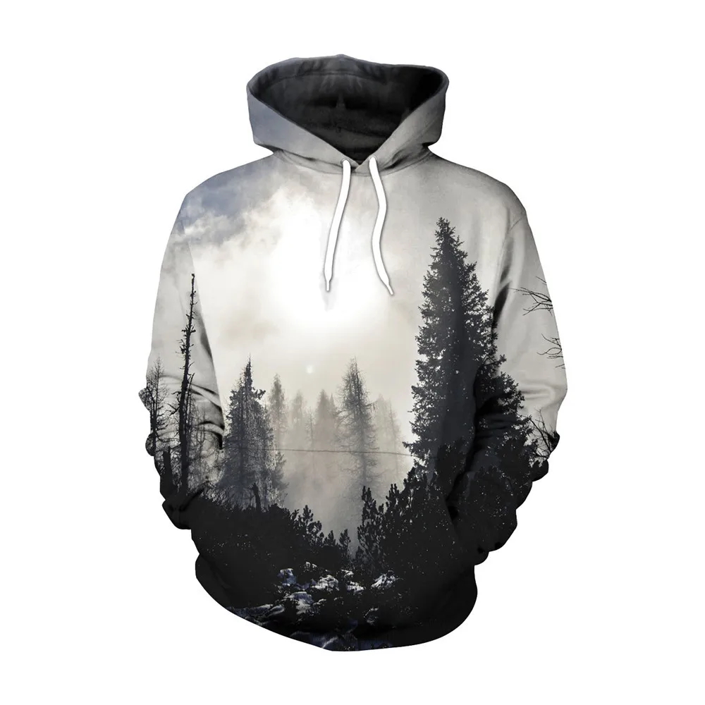 

2021 New 3d Hoodies Men HIgh Street Printed Hoodies Spring and Autumn Fashion Hoodie Hip Hop Streetwear Out Coat White Pullover