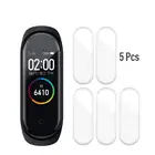 5 шт. для XiaoMi Mi Band 4 NFC смарт-браслет полноэкранный ПЭТ Гидрогелевая пленка Mi Band4 Band 4 прозрачный экран не закаленный