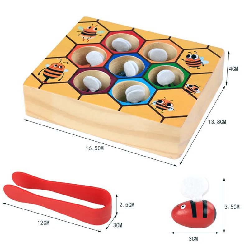 Интерактивные игрушки улей игра доска для веселые детские Монтессори