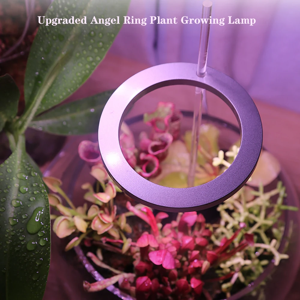 

5V USB Plant Growing Lamp Full Spectrum 20 LEDs Growth Lighting Plant Grow Light for Indoor Phytolamp Flower Fleshy Fill Lights