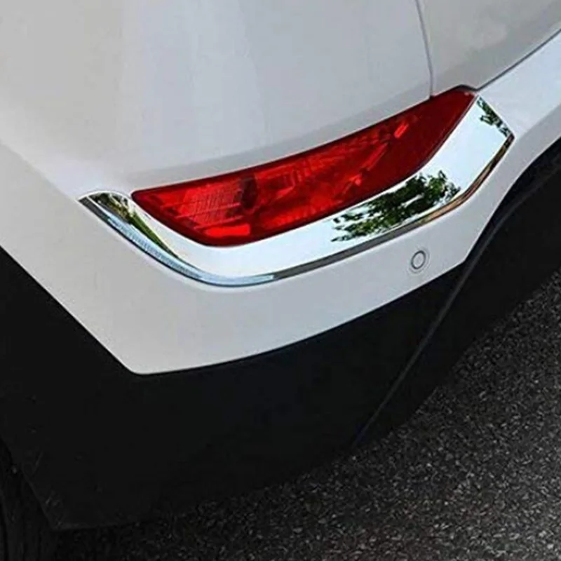 Хромированный отражатель заднего бампера для Hyundai Tucson 2016 2017 2018 противотуманный