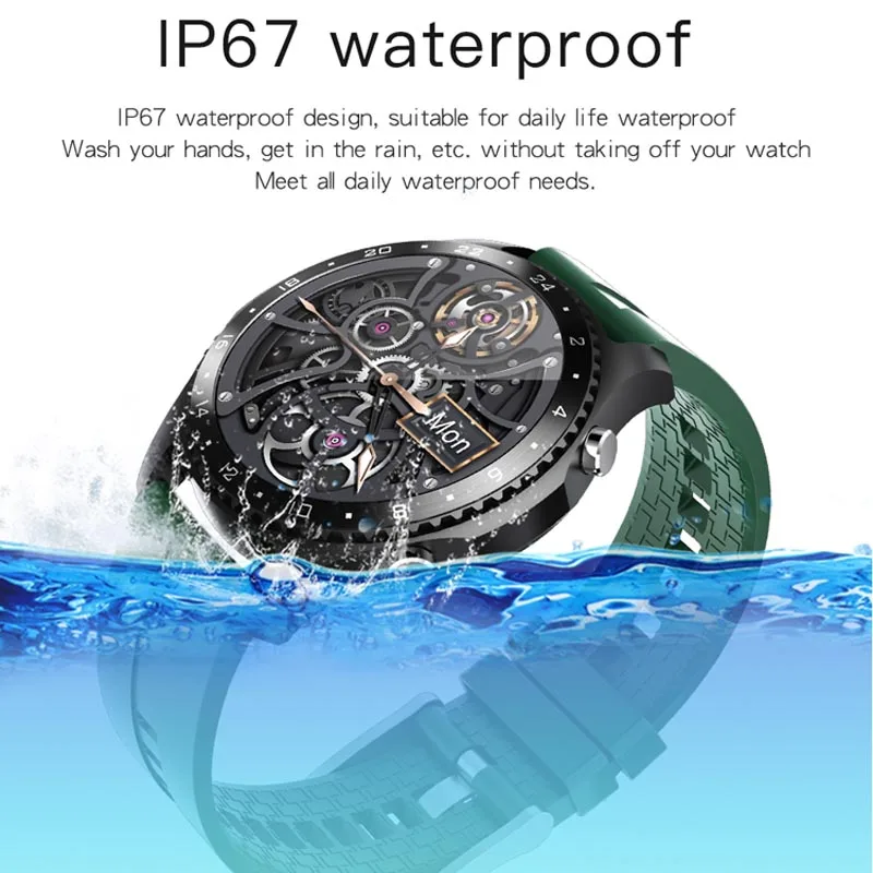 

2020 New CK30 Smart Watch Body Temperature Bluetooth Call Siri Dial IP67 Waterproof Heart Rate Monitor Weekly Health Smartwatch