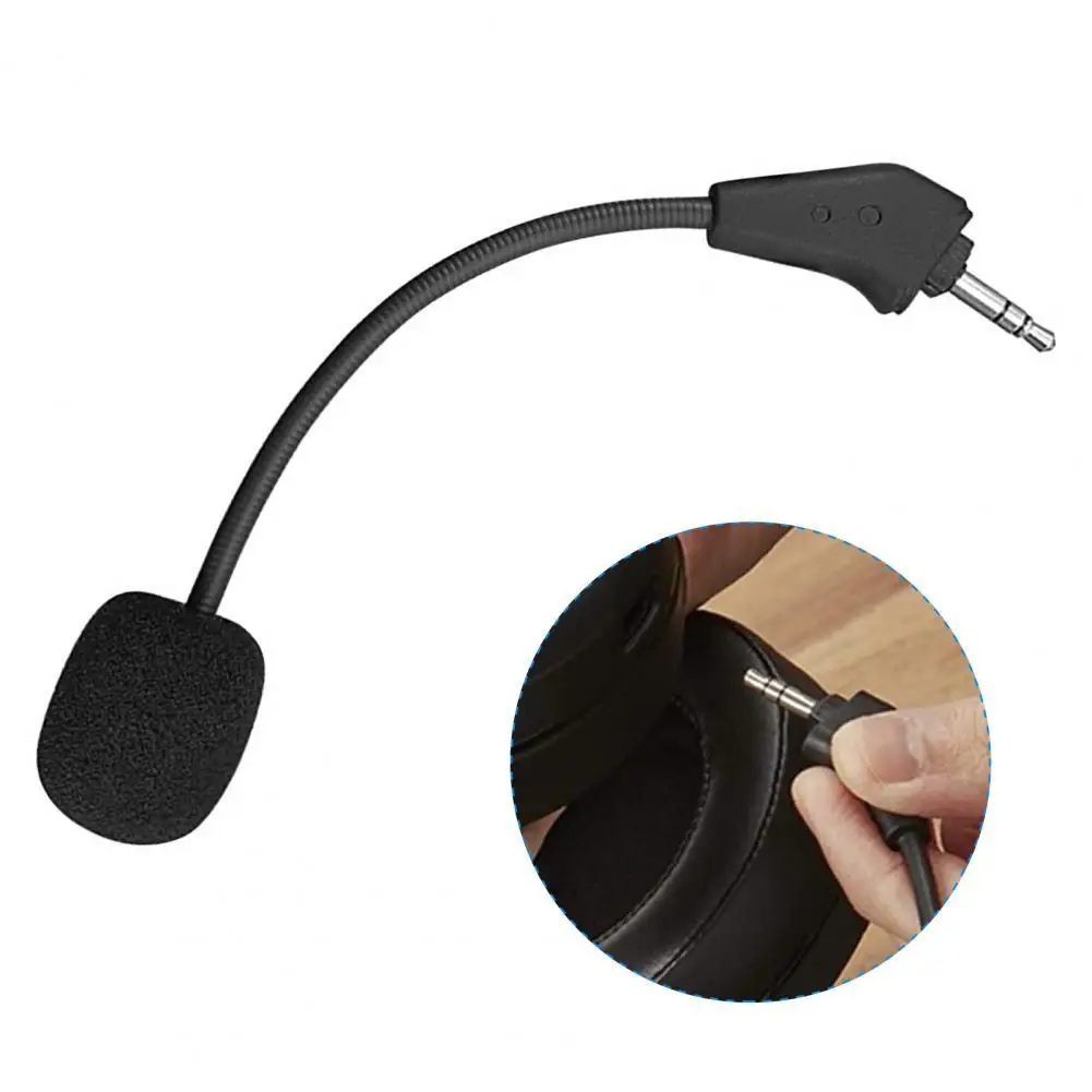 Съемная игровая гарнитура с поролоном 3 5 мм Гибкий микрофон для Corsair HS50 Pro HS60 HS70 SE |