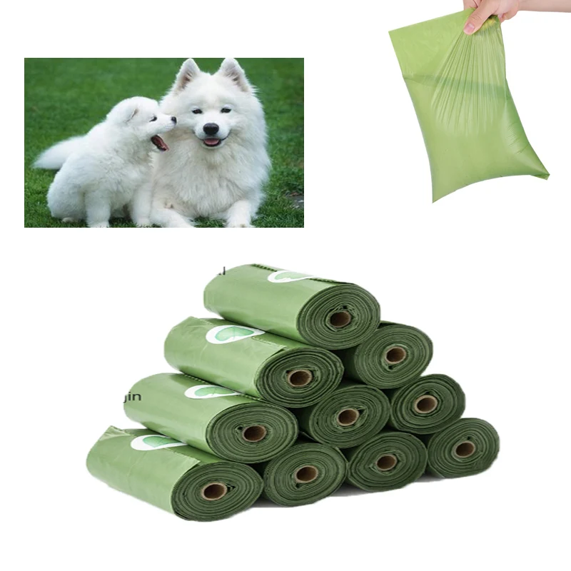 

Pick Up Toilet Bags 1roll=15pcs Pet Dog Garbage Bags Cat Waste Bags Outdoor Garden Home Poop Bag Dog Supplies