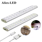 Беспроводной PIR СВЕТОДИОДНЫЙ Ночник светильник с датчиком движения светильник для декора спальни перезаряжаемый инфракрасный настенный светильник декоративная лампа для шкафа