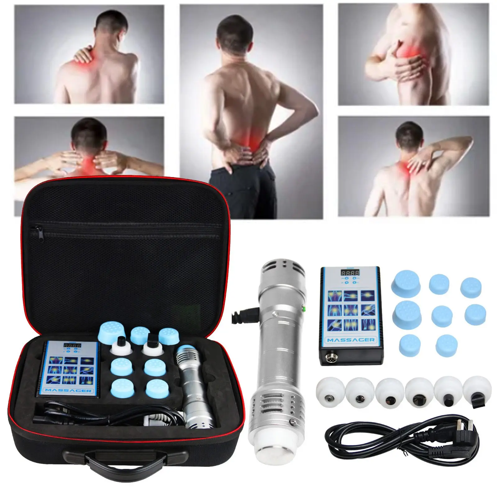 

Extracorporeal Shockwave Therapy Machine Treats ED Pain Relief Massager Relaxation Shock Wave Physiotherapy Treatment Instrument